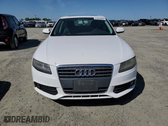 2010 Audi A4 2.0T Premium with VIN WAUAFAFLXAN053218, listed as a Copart auction lot 51834835 with 166,238 mi miles and Clean Title. Bid and sale history available at carsss.com. Image 5.