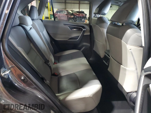 2022 Toyota RAV4 XLE Premium with VIN 2T3C1RFV3NC189846, listed as a Copart auction lot 81810294 with 55,408 mi miles and Salvage title. Bid and sale history available at DreamBid. Image 11.