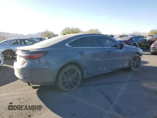 2021 Mazda 6 Carbon Edition with VIN JM1GL1WY0M1610974, listed as a Copart auction lot 84961604 with 55,107 mi miles and Salvage Title. Bid and sale history available at DreamBid. Image 3.