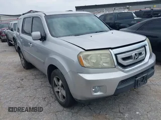 2010 Honda Pilot EX-L z VIN 5FNYF3H59AB013562, wystawiony jako IAAI lot #42333552 z przebiegiem 189 767 mil mil oraz . Historia ofert i sprzedaży dostępna na DreamBid. Obrazek 1.