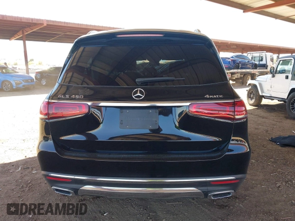 2020 Mercedes-Benz GLS 450 with VIN 4JGFF5KEXLA056309, listed as a IAAI auction lot 41832916 with 96,560 mi miles and . Bid and sale history available at DreamBid. Image 16.