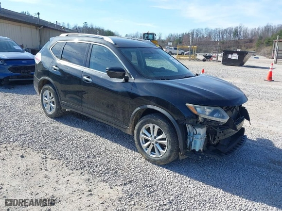 2016 Nissan Rogue S with VIN JN8AT2MV8GW134974, listed as a IAAI auction lot 41810391 with 191,791 mi miles. Bid and sale history available at carsss.com. Image 1.