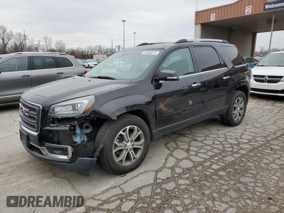 2016 GMC Acadia SLT with VIN 1GKKRSKD5GJ269453, listed as a Copart auction lot 82956074 with 137,333 mi miles and Salvage Title. Bid and sale history available at carsss.com. Image 1.