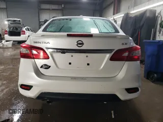 2017 Nissan Sentra SR with VIN 3N1AB7AP4HY221429, listed as a Copart auction lot 47360555 with 42,369 mi miles and Salvage Title. Bid and sale history available at DreamBid. Image 6.
