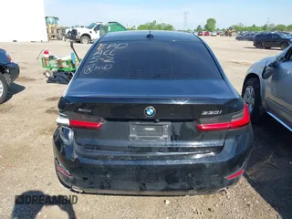2020 BMW 3 Series 330i xDrive with VIN 3MW5R7J06L8B10285, listed as a IAAI auction lot 39403745 with 58,242 mi miles. Bid and sale history available at carsss.com. Image 16.