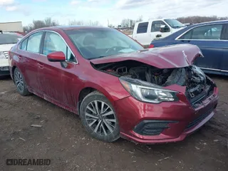 2018 Subaru Legacy Premium with VIN 4S3BNAD67J3031776, listed as a IAAI auction lot 41695865 with 71,409 mi miles. Bid and sale history available at carsss.com. Image 1.