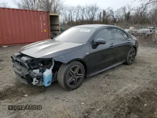 2022 Mercedes-Benz CLA 35 AMG with VIN W1K5J5BB8NN287070, listed as a Copart auction lot 45001484 with 28,023 mi miles and . Bid and sale history available at DreamBid. Image 1.