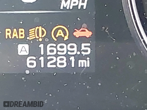 2022 Subaru Outback Touring with VIN 4S4BTAPCXN3197461, listed as a IAAI auction lot 42291217 with 61,281 mi miles and . Bid and sale history available at DreamBid. Image 15.