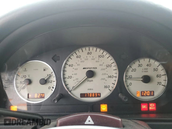 2002 Mercedes-Benz M AMG z VIN 4JGAB74E62A343045, wystawiony jako Copart lot #57131115 z przebiegiem 178 894 mil mil oraz Czysty tytuł • Clean title. Historia ofert i sprzedaży dostępna na DreamBid. Obrazek 9.