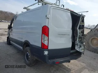 2018 Ford Transit with VIN 1FTYR1YM1JKB43857, listed as a IAAI auction lot 41825882 with Not Provided miles. Bid and sale history available at carsss.com. Image 3.