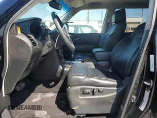 2012 Infiniti QX56 8-passenger with VIN JN8AZ2ND2C9716291, listed as a Copart auction lot 71990704 with 79,241 mi miles and Salvage Title. Bid and sale history available at carsss.com. Image 7.