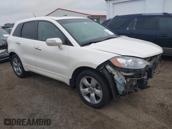 2008 Acura RDX with VIN 5J8TB18268A020862, listed as a IAAI auction lot 41413265 with 165,280 mi miles. Bid and sale history available at carsss.com. Image 1.