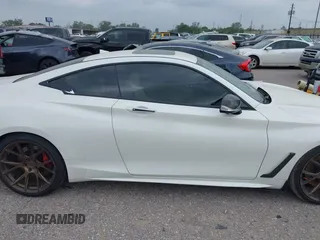 2017 Infiniti Q60 Red Sport 400 with VIN JN1FV7EK8HM610878, listed as a IAAI auction lot 41912063 with 93,680 mi miles and . Bid and sale history available at carsss.com. Image 13.
