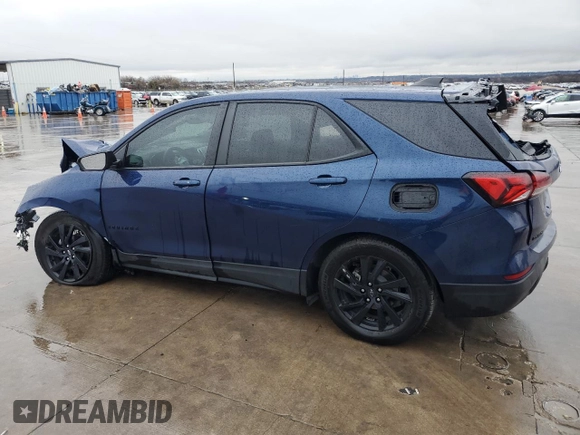 2023 Chevrolet Equinox LS z VIN 3GNAXHEG1PL135593, wystawiony jako Copart lot #45007665 z przebiegiem 44 020 mil mil oraz Szkoda całkowita • Salvage title. Historia ofert i sprzedaży dostępna na DreamBid. Obrazek 2.