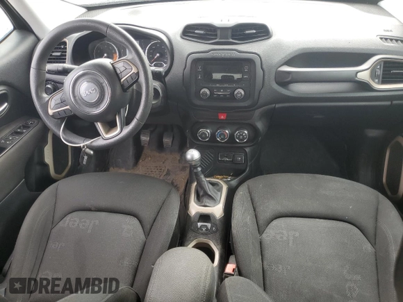 2017 Jeep Renegade Sport с VIN ZACCJAAH2HPE99944, выставлен на аукционе Copart как лот 56147425 с пробегом 111 747 миль миль и Списание • Salvage title. История ставок и продаж доступна на DreamBid. Изображение 8.