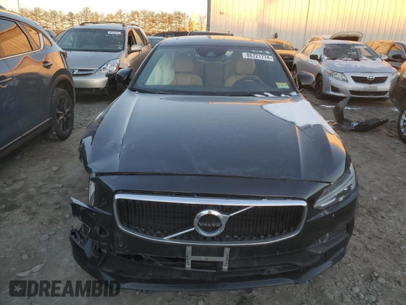 2017 Volvo S90 Momentum with VIN YV1102AK0H1006431, listed as a Copart auction lot 86721774 with 109,364 mi miles and Salvage Title. Bid and sale history available at carsss.com. Image 5.