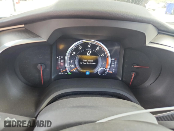 2018 Chevrolet Corvette Z06 1LZ with VIN 1G1YP2D66J5601225, listed as a Copart auction lot 63471035 with 37,067 mi miles and Clean title. Bid and sale history available at DreamBid. Image 9.
