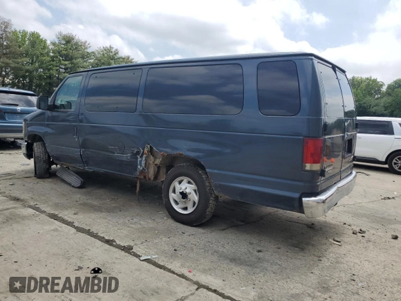 2009 Ford Econoline Passenger XL with VIN 1FBSS31L99DA33926, listed as a Copart auction lot 61430285 with 491,365 mi miles and Salvage title. Bid and sale history available at DreamBid. Image 2.