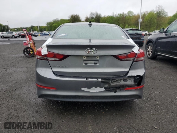 2018 Hyundai Elantra SEL with VIN 5NPD84LFXJH294755, listed as a Copart auction lot 55169735 with 126,999 mi miles and Clean Title. Bid and sale history available at DreamBid. Image 6.