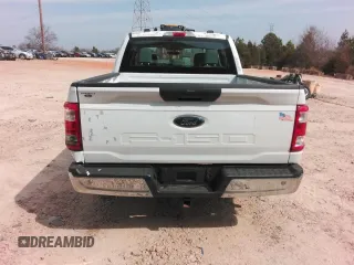 2023 Ford F-150 XL with VIN 1FTEW1CB6PKD82458, listed as a Copart auction lot 48912975 with 31,245 mi miles and Salvage Title. Bid and sale history available at carsss.com. Image 6.