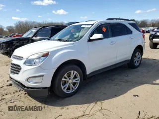 2016 Chevrolet Equinox LT with VIN 2GNALCEK5G1152563, listed as a Copart auction lot 47493685 with 170,193 mi miles and Salvage Title. Bid and sale history available at carsss.com. Image 1.