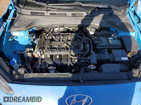 2022 Hyundai Kona SEL with VIN KM8K6CAB8NU922987, listed as a Copart auction lot 43413165 with 44,362 mi miles and Salvage Title. Bid and sale history available at DreamBid. Image 13.