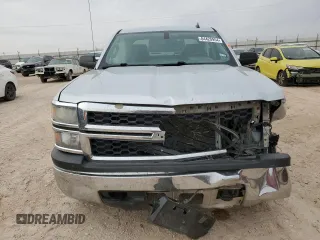 2014 Chevrolet Silverado 1500 Work Truck with VIN 3GCUKPECXEG302616, listed as a Copart auction lot 84420954 with 0 mi miles and Salvage Title. Bid and sale history available at carsss.com. Image 5.