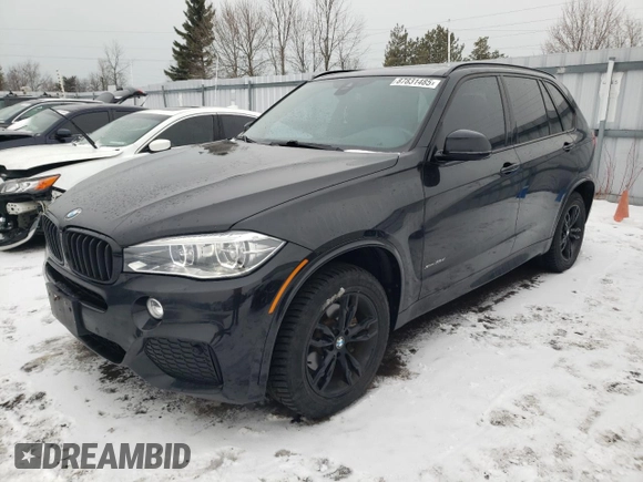 2017 BMW X5 xDrive35d with VIN 5UXKS4C35H0U05717, listed as a Copart auction lot 87831485 with 64,697 mi miles and Clean Title. Bid and sale history available at carsss.com. Image 1.