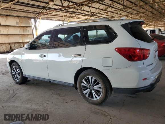2019 Nissan Pathfinder SL with VIN 5N1DR2MN7KC624318, listed as a Copart auction lot 58071885 with 123,815 mi miles and Clean title. Bid and sale history available at DreamBid. Image 2.