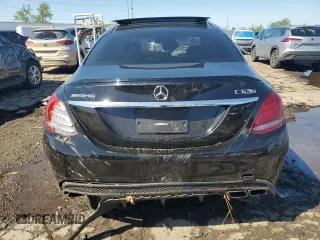 2017 Mercedes-Benz C 63 S AMG with VIN 55SWF8HB3HU186688, listed as a Copart auction lot 57299905 with 47,913 mi miles and Clean title. Bid and sale history available at DreamBid. Image 6.