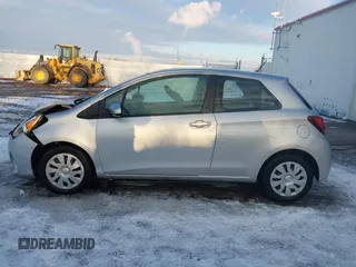 2015 Toyota Yaris L with VIN VNKJTUD36FA036518, listed as a IAAI auction lot 41233406 with 138,481 mi miles. Bid and sale history available at carsss.com. Image 14.