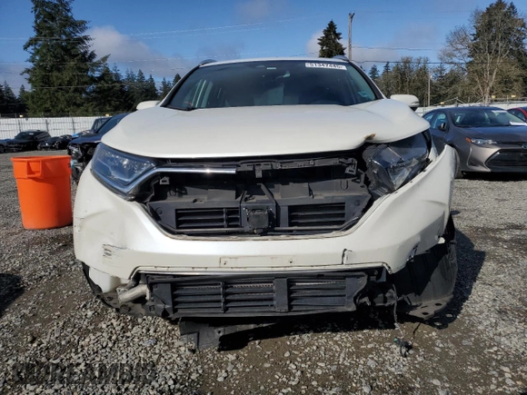 2018 Honda CR-V Touring with VIN 2HKRW2H90JH689742, listed as a Copart auction lot 51347445 with 35,333 mi miles and Salvage Title. Bid and sale history available at DreamBid. Image 5.