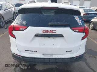 2021 GMC Terrain SLE with VIN 3GKALTEV2ML395538, listed as a IAAI auction lot 41279900 with 37,590 mi miles and . Bid and sale history available at carsss.com. Image 16.