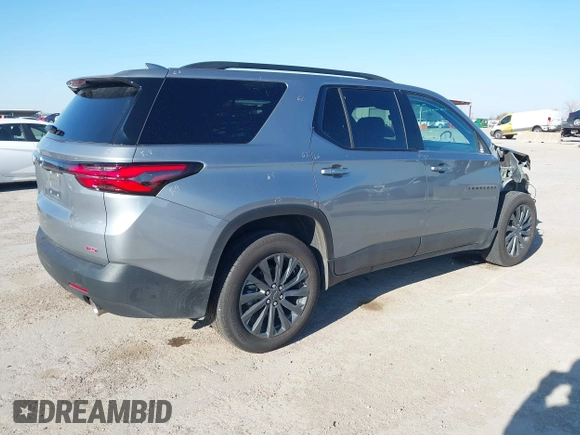2023 Chevrolet Traverse RS with VIN 1GNERJKW7PJ190202, listed as a IAAI auction lot 41388631 with 8,430 mi miles. Bid and sale history available at carsss.com. Image 4.