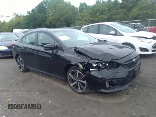 2020 Subaru Impreza Sport with VIN 4S3GKAM66L3612610, listed as a IAAI auction lot 41252222 with 36,691 mi miles. Bid and sale history available at carsss.com. Image 1.