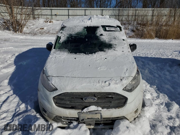 2022 Ford Transit Connect XLT with VIN NM0LS7T25N1521498, listed as a Copart auction lot 43711955 with 244,457 mi miles and Clean title. Bid and sale history available at DreamBid. Image 5.