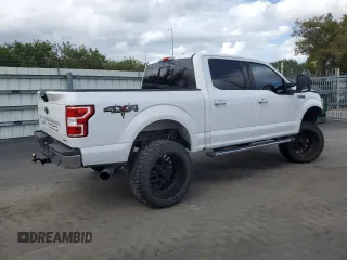 2018 Ford F-150 XL with VIN 1FTEW1EG5JKD91555, listed as a Copart auction lot 52226745 with 94,172 mi miles and Salvage Title. Bid and sale history available at DreamBid. Image 3.