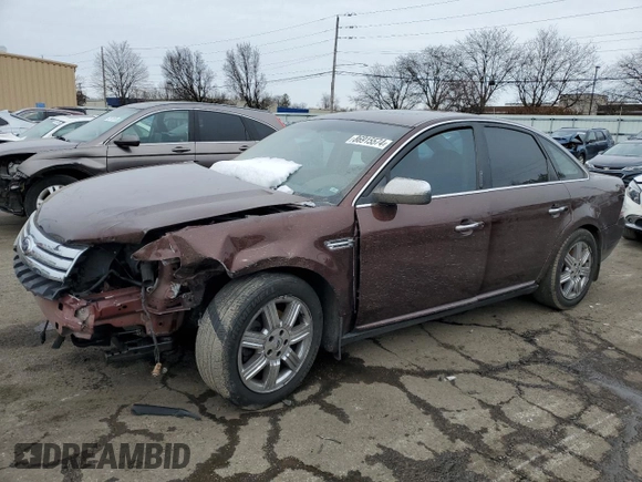 2009 Ford Taurus Limited with VIN 1FAHP25WX9G105999, listed as a Copart auction lot 86915574 with 201,155 mi miles and Salvage Title. Bid and sale history available at carsss.com. Image 1.