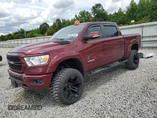 2022 Ram 1500 Big Horn with VIN 1C6SRFFTXNN136513, listed as a Copart auction lot 58610595 with 79,794 mi miles and Salvage title. Bid and sale history available at DreamBid. Image 1.