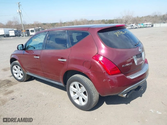 2006 Nissan Murano SL with VIN JN8AZ08W66W519356, listed as a IAAI auction lot 41846733 with 199,363 mi miles. Bid and sale history available at carsss.com. Image 3.