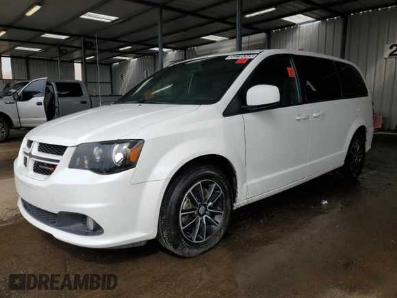 2019 Dodge Grand Caravan GT with VIN 2C4RDGEG2KR537956, listed as a Copart auction lot 50239345 with 98,138 mi miles and Clean Title. Bid and sale history available at DreamBid. Image 1.