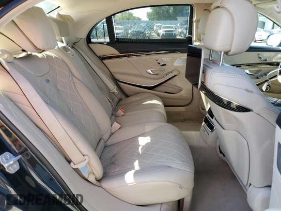 2018 Mercedes-Benz S 560 with VIN WDDUG8DB5JA378761, listed as a Copart auction lot 46141835 with 51,135 mi miles and Salvage Title. Bid and sale history available at carsss.com. Image 10.
