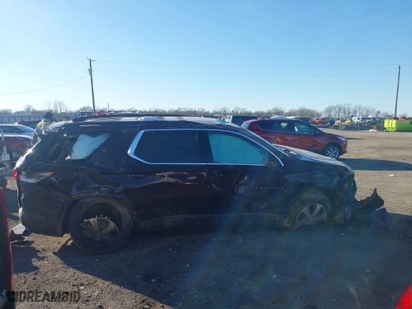 2019 Chevrolet Traverse LT Leather with VIN 1GNERHKWXKJ140685, listed as a IAAI auction lot 41235163 with 122,875 mi miles. Bid and sale history available at carsss.com. Image 13.