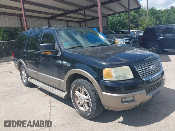 2004 Ford Expedition Eddie Bauer with VIN 1FMFU17L64LA30396, listed as a IAAI auction lot 42556368 with 235,767 mi miles and . Bid and sale history available at DreamBid. Image 1.