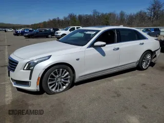 2017 Cadillac CT6 Premium Luxury AWD with VIN 1G6KF5RS5HU132185, listed as a Copart auction lot 53759835 with 82,526 mi miles and Salvage title. Bid and sale history available at DreamBid. Image 1.