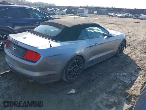 2022 Ford Mustang EcoBoost with VIN 1FATP8UH7N5105674, listed as a IAAI auction lot 41487698 with 64,043 mi miles. Bid and sale history available at carsss.com. Image 4.