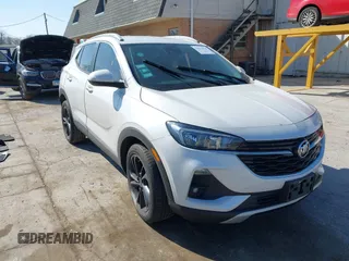 2021 Buick Encore GX Select with VIN KL4MMDSL0MB045027, listed as a IAAI auction lot 42012678 with 25,881 mi miles and . Bid and sale history available at DreamBid. Image 1.