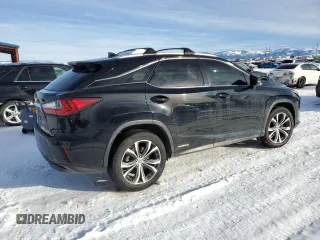 2016 Lexus RX 450h with VIN 2T2BGMCA2GC003901, listed as a Copart auction lot 43034195 with 141,716 mi miles and Salvage Title. Bid and sale history available at DreamBid. Image 3.