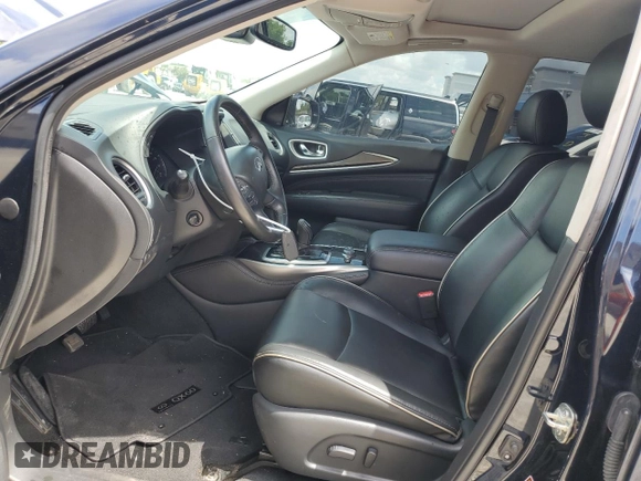 2020 Infiniti QX60 Luxe with VIN 5N1DL0MM9LC538281, listed as a Copart auction lot 65628914 with 130,337 mi miles and Non repairable. Bid and sale history available at DreamBid. Image 7.