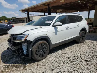 2024 Volkswagen Atlas SE with VIN 1V2WR2CA6RC518852, listed as a Copart auction lot 56198095 with 23,173 mi miles and Salvage title. Bid and sale history available at DreamBid. Image 1.